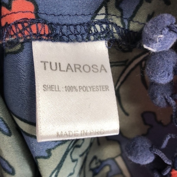 Tularosa Alexa Off the‎ Shoulder Floral Crop Top XS - Picture 6 of 8